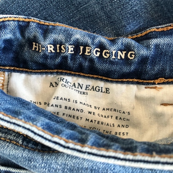 COPY - AMERICAN EAGLE OUTFITTERS High Rise Jegging Long Medium Wash Women’s Siz… - Picture 5 of 5